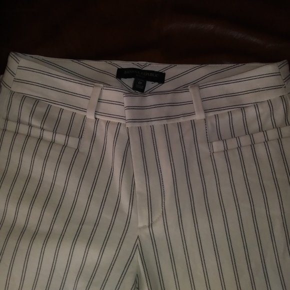BANANA REPUBLIC denim pants with-black stripes, Size 0p - Picture 7 of 12